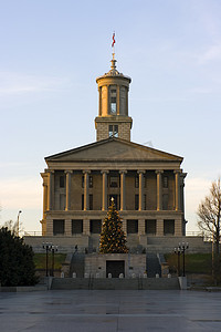 田纳西州摄影照片_田纳西州纳什维尔 - 州议会大厦