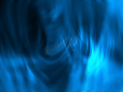 电脑桌面动态摄影照片_蓝色的抽象纺纱组合物