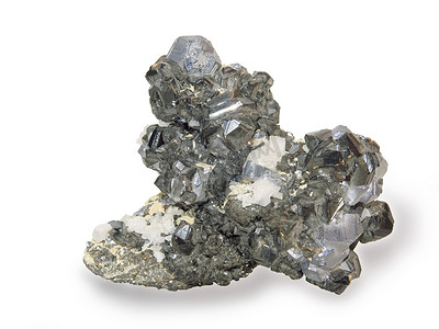 闪锌矿和石英的晶体