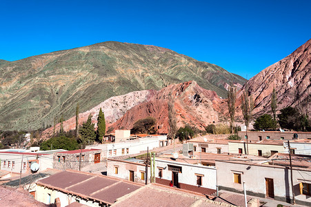 Purmamarca, Quebrada de Humahuaca, 七色山, 安第斯山脉,