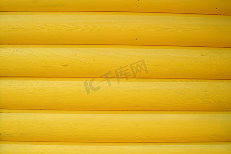黄色原木墙抽象背景