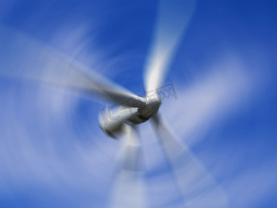 风力发电机叶片旋转