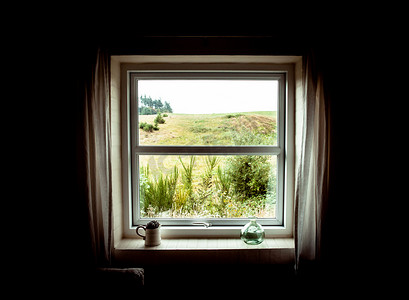 科普之窗摄影照片_自然之窗