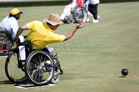 残疾人轮椅草地滚球（男）