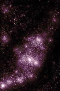 深空恒星和星云云的图像-抽象 backgr