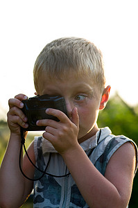 摄影师摄影照片_孩子的照片。