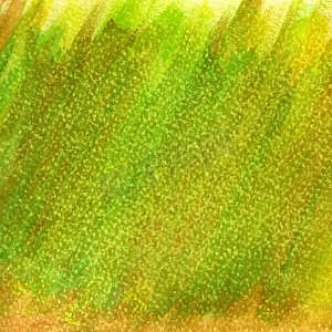 绿色和黄色斑驳的垃圾画和划痕抽象 ba