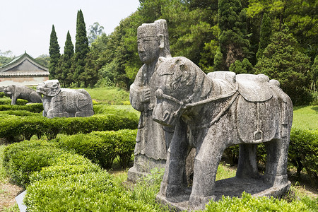 皇室摄影照片_Jingjiang Royal Tombs, Guilin, China