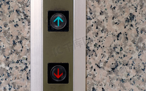 上下标志电梯按钮