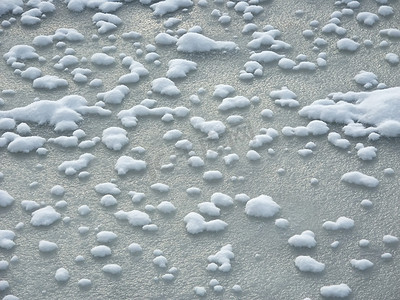 清新靓丽摄影照片_雪和冰的背景