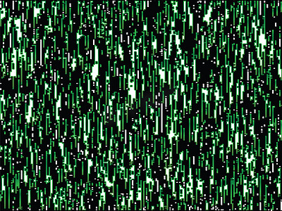 绿色清新线条背景摄影照片_雨天绿色水滴纹理