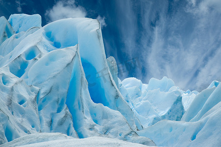 佩里托莫雷诺冰川，巴塔哥尼亚，阿根廷。