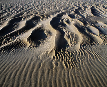 沙子高架视图中的模式
