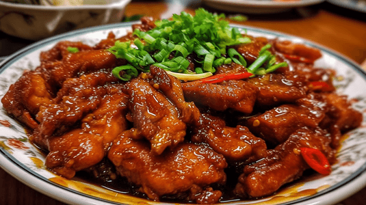 上海菜梅花扣肉