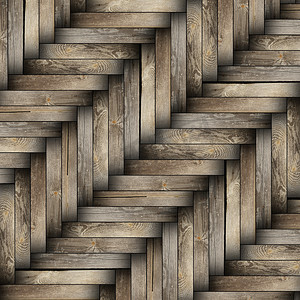 复古镶木地板的详细设计