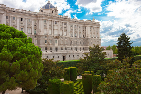 在马德里的皇宫