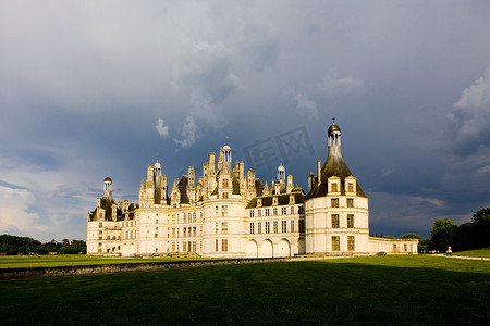 综艺演员表摄影照片_香波堡城堡，卢瓦尔谢尔省，中部，法国