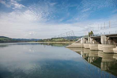 阿斯图里亚斯的大坝水库