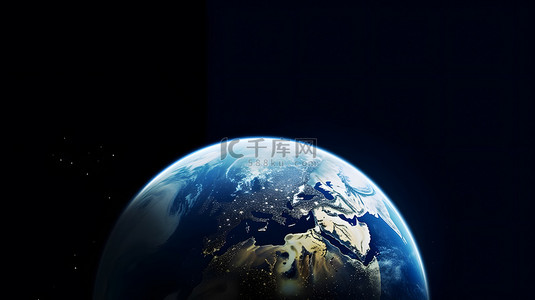 天空地球科技背景图片_星球地球商务未来科技主题背景图片