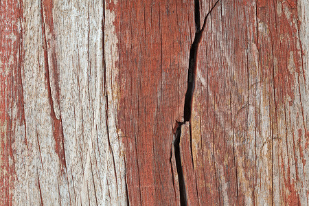 老开裂的木材纹理