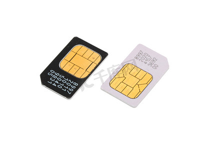 两张用于隔离手机的 SIM 卡