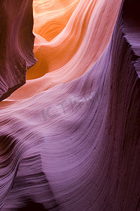 美缝摄影照片_亚利桑那州的羚羊峡谷
