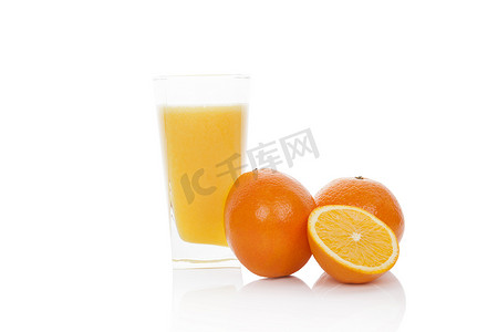 橙汁。
