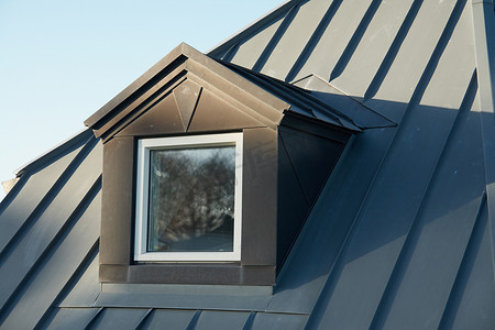 现代垂直屋顶窗