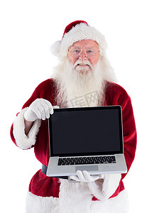 圣诞老人赠送了一台笔记本电脑