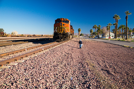 BNSF Freight Train Locomotive No. 5240 摄影师