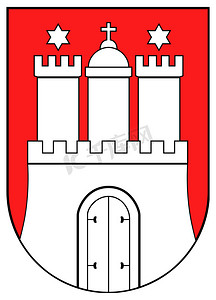 汉堡市徽章