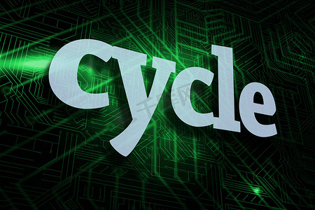 循环反对绿色和黑色电路板