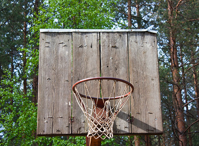 旧篮球篮板