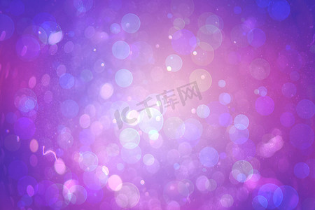 紫色抽象光斑设计