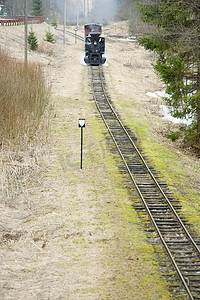 蒸汽火车，Ciernohronska 铁路，斯洛伐克