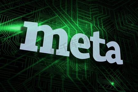 Meta 反对绿色和黑色电路板