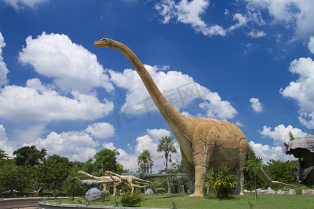 延吉恐龙摄影照片_恐龙博物馆