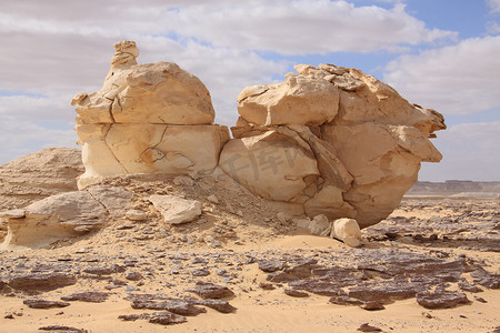 怀特沙漠雕像