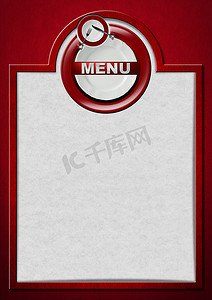 菜单设计摄影照片_餐厅菜单设计