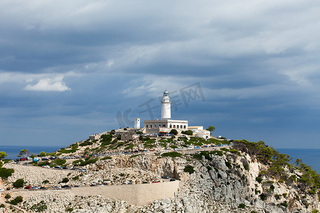 Cap de Formentor 上的灯塔。