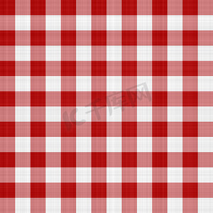 红白野餐桌布