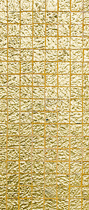 金枪鱼海报摄影照片_墙壁的泰国传统金颜色文本和背景的