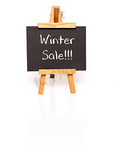 促销冬季摄影照片_冬季销售。