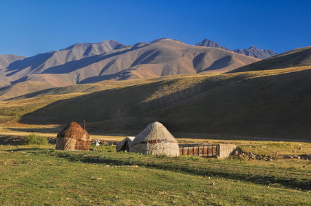 吉尔吉斯斯坦的蒙古包