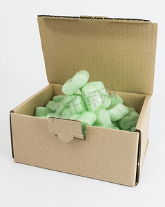 绿色泡沫包装盒