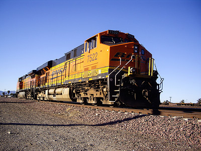BNSF 7522号货运列车机车