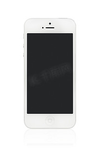 白苹果 iPhone 5 黑屏