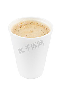 小清晰底图摄影照片_带咖啡的纸咖啡杯