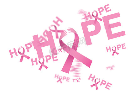 乳腺癌意识丝带