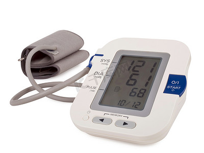 监控设备摄影照片_血压监测仪